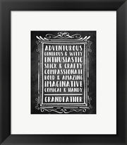 Grandpa - Chalkboard by Color Me Happy