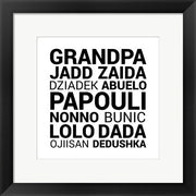 Grandpa Various Languages by Color Me Happy