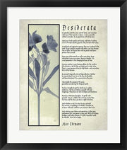 Desiderata Blue Daguerreotype by Quote Master