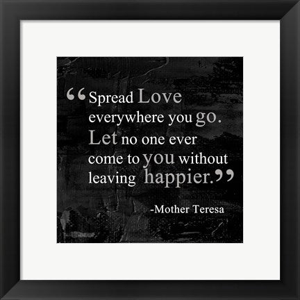 Spread Love by Quote Master