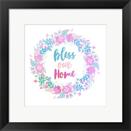 Bless Our Home -Pastel by Color Me Happy