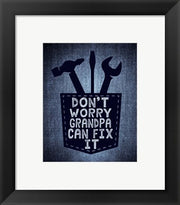 Don't Worry In Blue by Color Me Happy