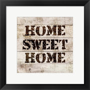 Home Sweet Home In Wood by Color Me Happy