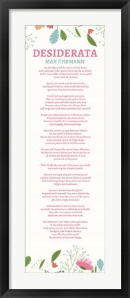 Floral Desiderata by Quote Master