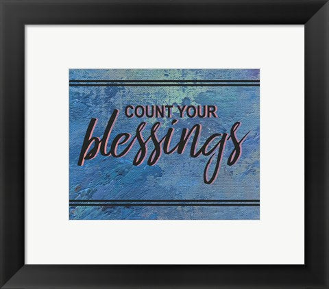 Count Your Blessing-Blue by Color Me Happy