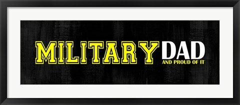 Proud Military Dad by Color Me Happy
