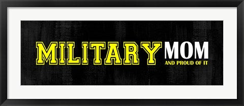 Proud Military Mom by Color Me Happy