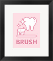 Girl's Bathroom Task-Brush by Color Me Happy