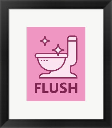 Girl's Bathroom Task-Flush by Color Me Happy