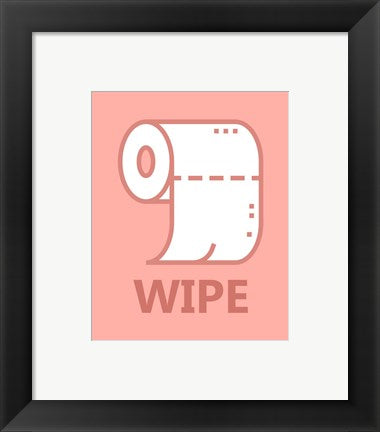Girl's Bathroom Task-Wipe by Color Me Happy