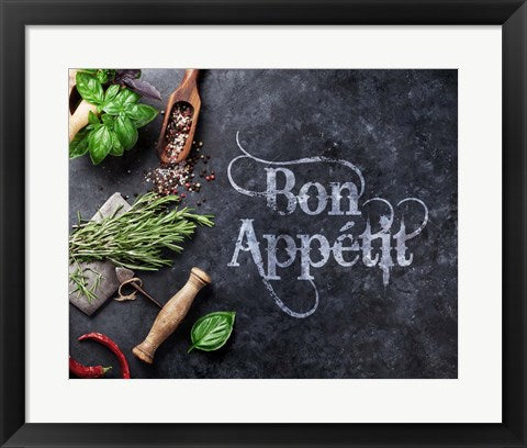 Bon Appetit Herbs and Spices by Color Me Happy