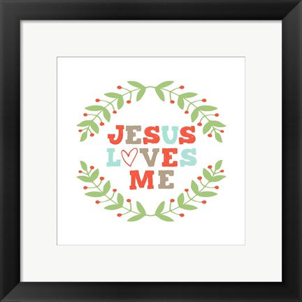 Jesus Loves Me-Garland by Inspire Me