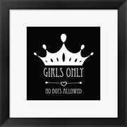 Girls Only Crown Black by Color Me Happy