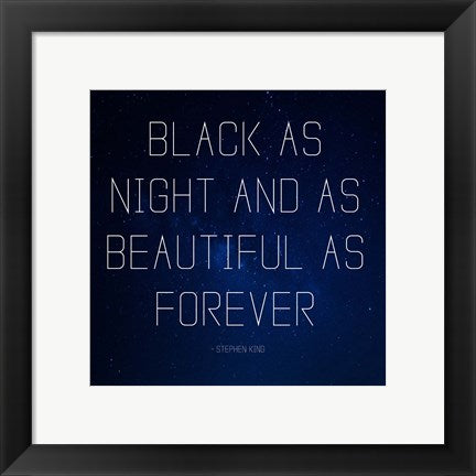 Black as Night - Stephen King Quote by Quote Master