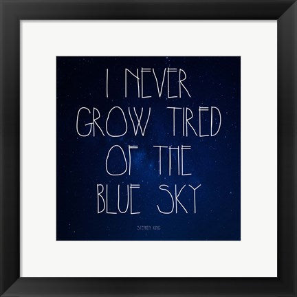 Blue Sky - Stephen King Quote by Quote Master