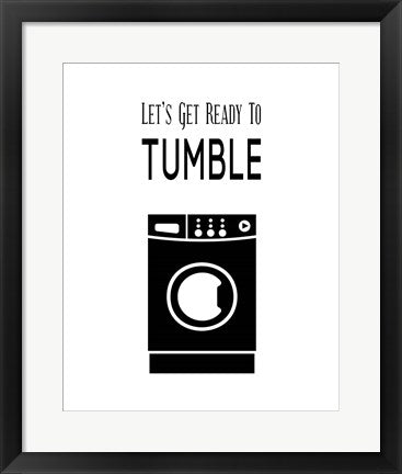 Let's Get Ready To Tumble - White by Color Me Happy