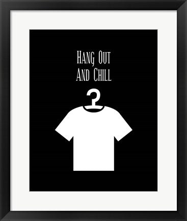 Hang Out And Chill - Black by Color Me Happy