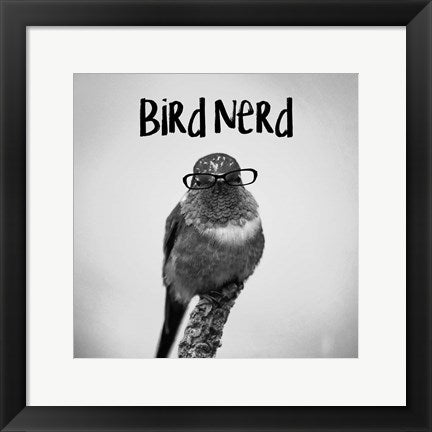 Bird Nerd - Hummingbird by Color Me Happy