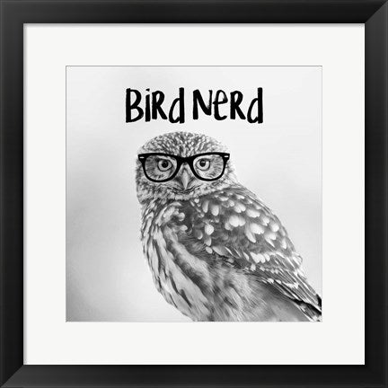 Bird Nerd - Owl by Color Me Happy