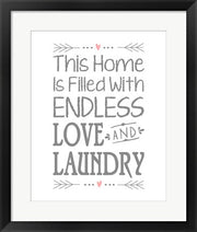 Endless Love and Laundry - White by Color Me Happy