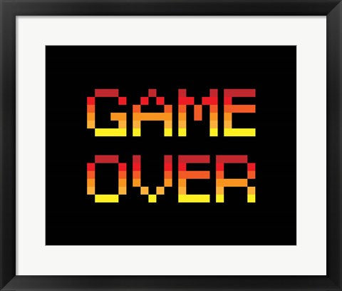 Game Over  - Red by Color Me Happy