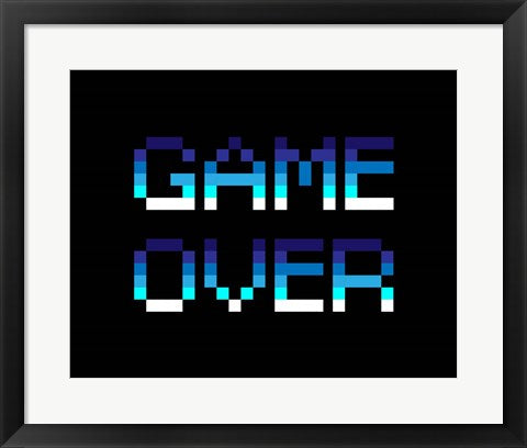 Game Over  - Blue by Color Me Happy