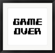 Game Over  - White by Color Me Happy