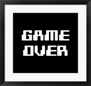 Game Over  - Black by Color Me Happy