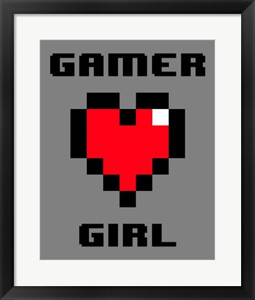 Gamer Girl  - Gray by Color Me Happy