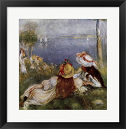 Filles au bord de la mer by Pierre-Auguste Renoir