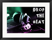Drop The Beat - Green and Pink by Color Me Happy
