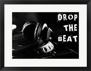 Drop The Beat - Black and White by Color Me Happy