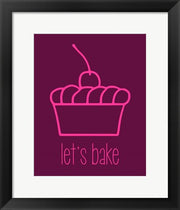 Let's Bake - Dessert I Magenta by Color Me Happy