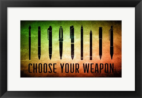 Choose Your Weapon - Scrotched Earth by Color Me Happy
