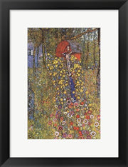 Farmers Garden with Crucifix by Gustav Klimt
