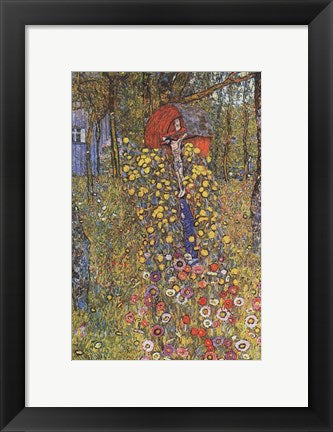 Farmers Garden with Crucifix by Gustav Klimt