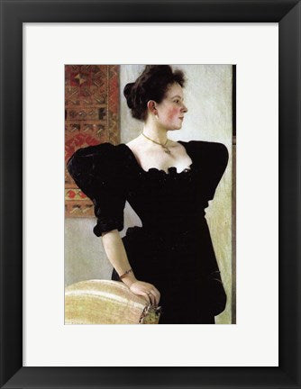 Portrait of Marie Breunig by Gustav Klimt