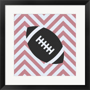 Eat Sleep Play Football - Pink Part I by Sports Mania