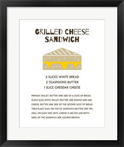 Grilled Cheese Sandwich Recipe White by Color Me Happy