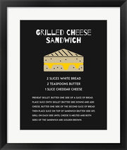 Grilled Cheese Sandwich Recipe Black by Color Me Happy