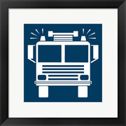 Front View Trucks Set I - Blue by Color Me Happy