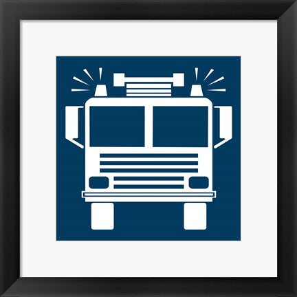 Front View Trucks Set I - Blue by Color Me Happy