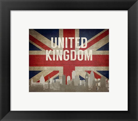 London, United Kingdom - Flags and Skyline by Take Me Away