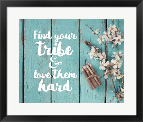Find Your Tribe - Flowers and Pencils by Color Me Happy