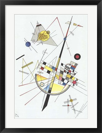 Delicate Tension (1923) by Wassily Kandinsky