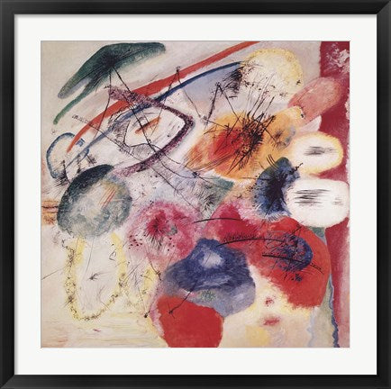 Black Lines 1913 by Wassily Kandinsky