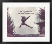It's a Good Day - Leap Grayscale by Color Me Happy