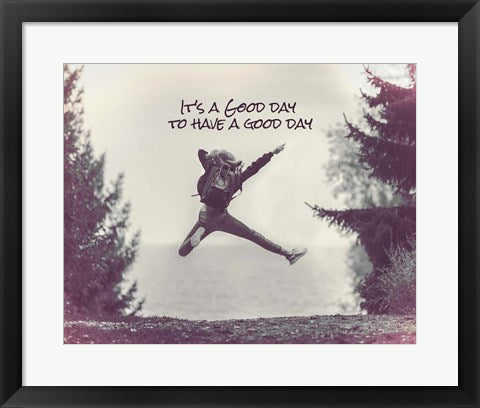 It's a Good Day - Leap Grayscale by Color Me Happy