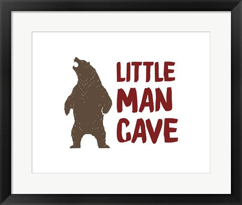 Little Man Cave Standing Bear Color by Color Me Happy