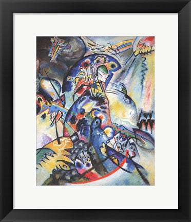 Blue Comb, 1917 by Wassily Kandinsky